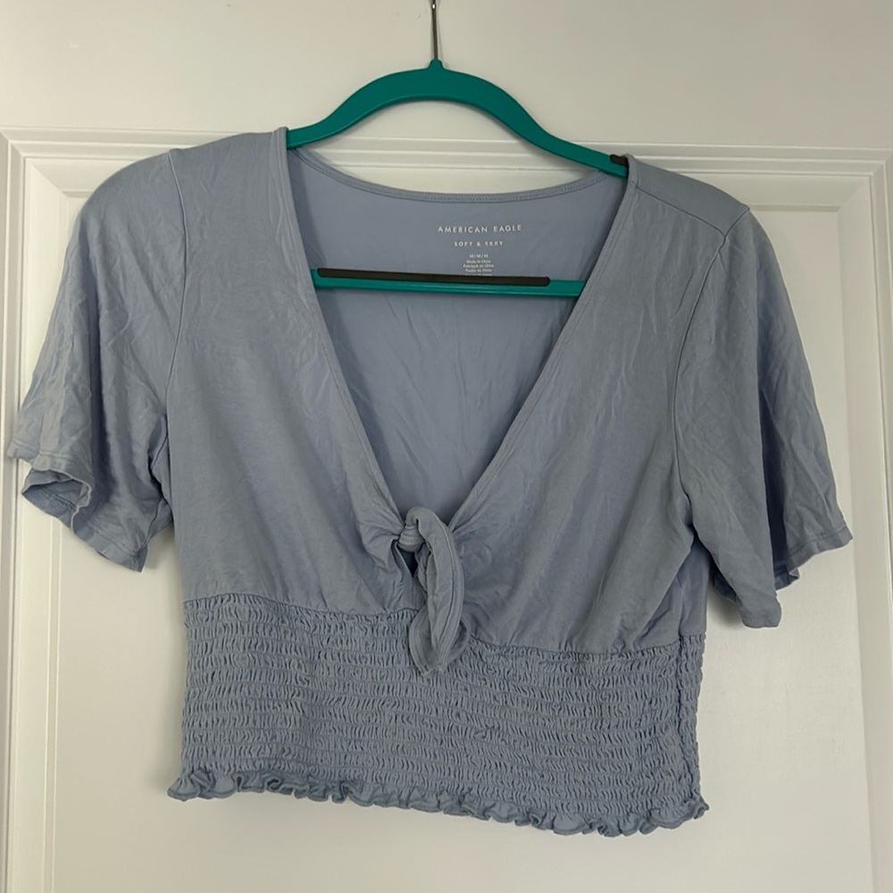 American Eagle Light Blue Shirt